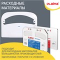 Диспенсер для покрытий на унитаз LAIMA PROFESSIONAL LSA (Система V1) 1/2 сложения, белый, ABS-пластик, 607993, 3460-0 607993