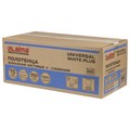 Полотенца бумажные 250 шт., LAIMA (H3) UNIVERSAL WHITE PLUS, 1-слойные, белые, КОМПЛЕКТ 15 пачек, 23х23, V-сложение, 111343 111343