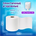 Полотенца бумажные с центральной вытяжкой 300 м, LAIMA (Система M2) UNIVERSAL WHITE, 1-слойные, белые, КОМПЛЕКТ 6 рулонов, 112506 112506