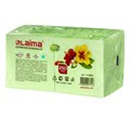 Салфетки бумажные, 250 шт., 24х24 см, LAIMA, зеленые (пастельный цвет), 100% целлюлоза, 111952 111952
