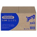 Бумага туалетная листовая 250 шт., PROtissue (T3) PREMIUM, 2-слойная, белая, 22,5х11 см, КОМПЛЕКТ 40 пачек, C249, С249 114330