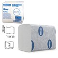 Бумага туалетная листовая KIMBERLY-CLARK Kleenex, КОМПЛЕКТ 36 шт., Ultra, 200 л., 18,6х12,5 см, 2-слойная, артикул 8408 126128