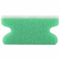 Губка бытовая MEGA, 48х120х86 мм, поролон/абразив, профильная, кафель/уборка/посуда, LAIMA, К1013, 601556 601556