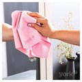 Салфетка из МИКРОФИБРЫ ГУБЧАТАЯ PVA/ПВА СУПЕРВПИТЫВАЮЩАЯ 30х35 см, Long Fresh, розовая, 275 г/м2, YORK, 26250 608403