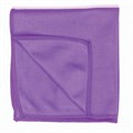 Салфетка из МИКРОФИБРЫ для стекол и зеркал 30х30 см, фиолетовая, 280 г/м2, LAIMA, 601248 601248