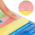 Салфетка из МИКРОФИБРЫ универсальная 30х30 см, КОМПЛЕКТ 4 шт., MULTI PRO COLOUR, 280 г/м2, LAIMA, 607792 607792