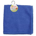 Салфетка из МИКРОФИБРЫ универсальная 30х30 см, синяя, 180 г/м2, ЛЮБАША ЭКОНОМ, 603949 603949