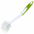 Щетка для мытья посуды ЛЮБАША, 25 см, пластик, ручка с ПВХ-покрытием, 603631 603631