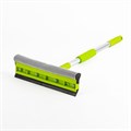 Окномойка ЛЮБАША, алюминиевая телескопическая ручка 50-90 см, рабочая часть 25 см (стяжка, губка, ручка), 603613 603613