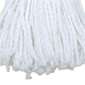 Насадка МОП веревочная для швабры, крепление еврорезьба, микрофибра, длина 24 см, 115 г, LAIMA, 603123 603123