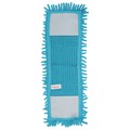 Насадка МОП плоская для швабры/держателя 40 см, карманы (ТИП К), ворсистая микрофибра, ворс 2 см, LAIMA, 603119 603119