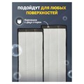 Насадки МОП для швабры (кармашки c 2-х сторон) КОМПЛЕКТ 6 шт., микрофибра, 33х12,5см, LAIMA, 608144 608144