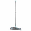 Швабра с насадкой 42 см, телескопический черенок 75-120 см, микрофибра, карманы, LAIMA HOME, 606796 606796