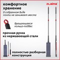 Швабра с отжимом плоская для мытья полов и уборки "Dry Flat Mop", LAIMA, 607982 607982
