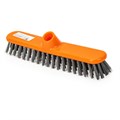 Щетка для уборки шробер (скраббер) ширина 27 см, щетина 3,5 см, пластик, еврорезьба, IDEA, М5108, М 5108 601321