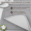 Комплект ковриков MEMORY EFFECT для ванной 50х80 см и туалета 40х60 см светло-серый LAIMA HOME, 608446 608446