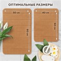 Комплект ковриков MEMORY EFFECT для ванной 50х80 см и туалета 40х60 см, персиковый, LAIMA HOME, 608447 608447