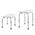 Стул сиденье прямоугольный ТИТАН для купания в душе / ванной, регулировка высоты ножек под любой рост, BRABIX, 532620 532620