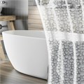 Штора для ванной комнаты WET STONES с 3D-эффектом водонепроницаемая, 180х180 см, LAIMA HOME, 608449 608449