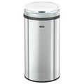 Ведро для мусора СЕНСОРНОЕ 12 л, нержавеющая сталь, зеркальная крышка, питание от 4-х батареек AA (не входят в комплект), LAIMA, 609327 609327