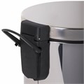 Ведро мусорное с педалью 12 литров "Classic Plus", ЗЕРКАЛЬНОЕ, нержавеющая сталь, со съемным внутренним ведром, LAIMA, ТУРЦИЯ, 608113 608113