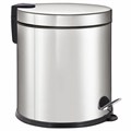 Ведро мусорное с педалью 20 литров "Classic Plus", ЗЕРКАЛЬНОЕ, нержавеющая сталь, со съемным внутренним ведром, LAIMA, ТУРЦИЯ, 608114 608114