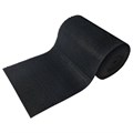 Коврик-дорожка грязезащитный "ТРАВКА", 0,9x15 м, толщина 9 мм, черный, В РУЛОНЕ, VORTEX, 24004 601719