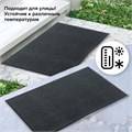 Коврик входной ИЗНОСОСТОЙКИЙ влаговпитывающий 60х90 см, толщина 8 мм, ТАФТИНГ, серый, LAIMA EXPERT, 606883 606883