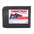 Мешки для мусора 240 л черные, в пачке 20 шт., ОСОБО ПРОЧНЫЕ, ПВД 60 мкм, 90х140 см, ОФИСМАГ, 609340 609340