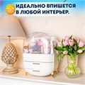 Органайзер (бьюти бокс) для хранения косметики, духов, мелочей, STYLE, 34х19х28,5 см, DASWERK, 608473 608473