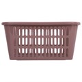 Корзинка 4 литра универсальная, 9,5х30х19,5 см, для хранения, пластик, ассорти, 332, 433320065 530758