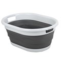 Таз складной силиконовый 26 литров 54,5х39,5 см для дома и дачи, LAIMA Home, 608670 608670