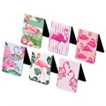 Закладки для книг МАГНИТНЫЕ, "FLAMINGO", набор 6 шт., 35x25 мм, BRAUBERG, 113165 113165