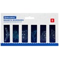 Закладки для книг МАГНИТНЫЕ, "GALAXY", набор 12 шт., 60x20 мм, BRAUBERG, 113171 113171