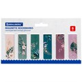 Закладки для книг МАГНИТНЫЕ, "TROPICS", набор 12 шт., 60x20 мм, BRAUBERG, 113172 113172