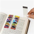 Закладки для книг с магнитом "МОНСТР-ТРАК", набор 6 шт., блестки, 25x196 мм, ЮНЛАНДИЯ, 111636 111636