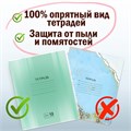 Обложки ПВХ для тетрадей и дневников, КОМПЛЕКТ 10 шт., ПЛОТНЫЕ, 100 мкм, 208х346 мм, прозрачные, ПИФАГОР, 229304 229304