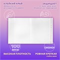 Обложки ПЭ для тетрадей и учебников, НАБОР 27 шт., ПЛОТНЫЕ, 100 мкм, универсальные, прозрачные, ЮНЛАНДИЯ, 272706 272706
