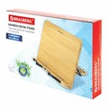 Подставка для книг и планшетов бамбуковая BRAUBERG, 28х20 см, регулируемый наклон, 237895 237895
