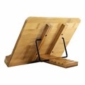 Подставка для книг и планшетов бамбуковая BRAUBERG, 28х20 см, регулируемый наклон, 237895 237895