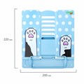 Подставка для книг и учебников BRAUBERG KIDS "Lil Paws", регулируемый угол наклона, металл, 238053 238053