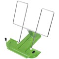Подставка для книг и учебников BRAUBERG LINE, металлическая, зеленая, европодвес, 237967 237967