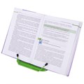 Подставка для книг и учебников BRAUBERG LINE, металлическая, зеленая, европодвес, 237967 237967