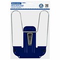Подставка для книг и учебников BRAUBERG LINE+, металлическая, синяя, европодвес, 238071 238071