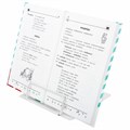 Подставка для книг и учебников BRAUBERG, White, регулируемый угол наклона, металл, 238056 238056