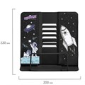 Подставка для книг и учебников ЮНЛАНДИЯ "Space", регулируемый наклон, металлическая, 237577 237577
