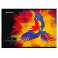 Альбом для рисования А4, 40 л., скоба, обложка картон, BRAUBERG, 205х290 мм, "Полёт" (2 вида), 106707 106707