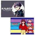 Альбомы для рисования ДЭК А4, 40 л., КОМПЛЕКТ 2 шт., скоба, обложка картон, BRAUBERG, 205х290 мм, "Anime", 106734 106734
