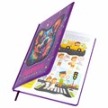 Дневник 1-4 класс 48 л., кожзам (твердая с поролоном), печать, аппликация, ЮНЛАНДИЯ, "Собачка", 106937 106937