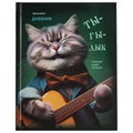 Дневник 5-11 класс 48 л., твердый, BRAUBERG, глянцевая ламинация, с подсказом, "Ты-Гы-Дык", 107184 107184